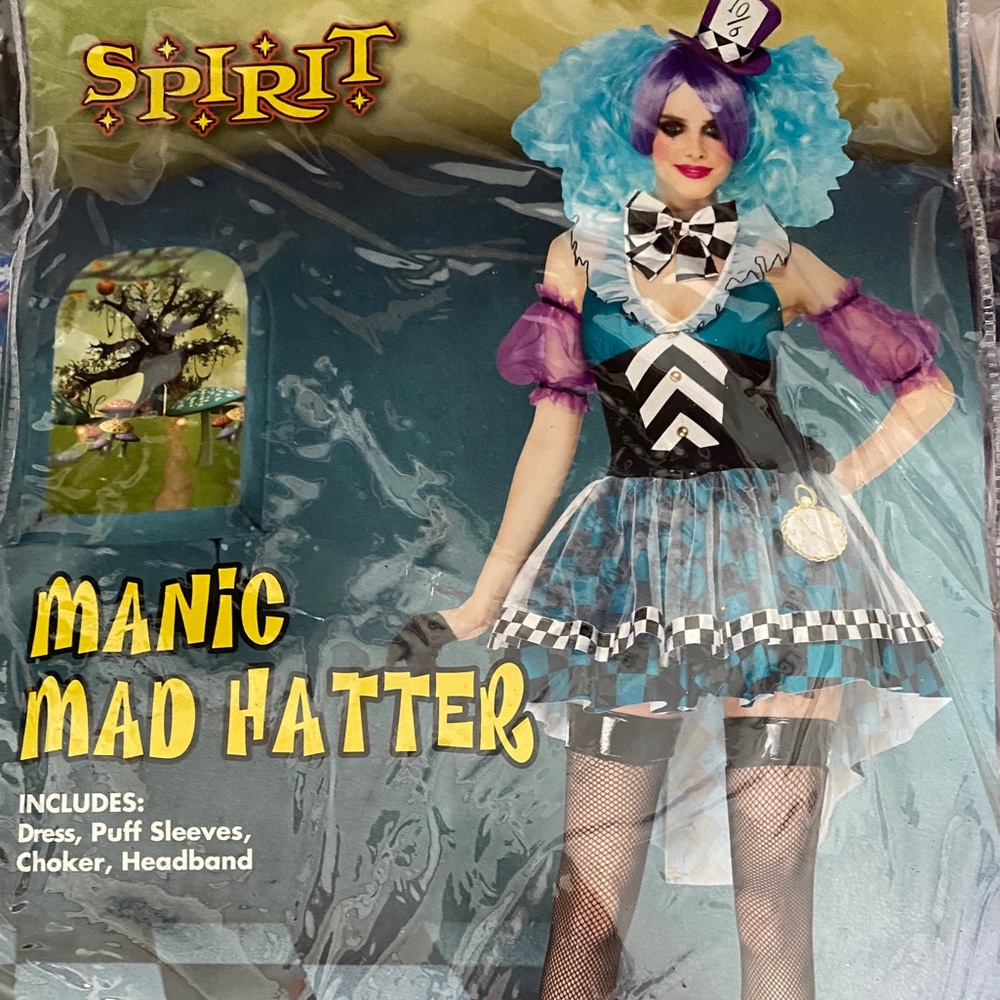 Manic Mad Hater Sexy Costume 🎩 ♣️♦️